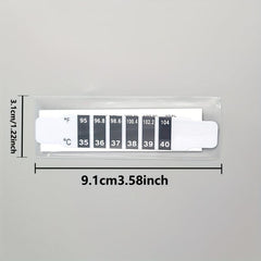 5pcs Forehead Thermometer Bars Instant Temperature Stickers