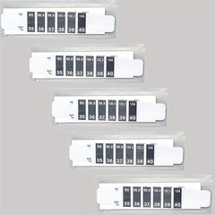 5pcs Forehead Thermometer Bars Instant Temperature Stickers