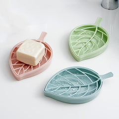 Leaf Shaped Soap Dish and Draining Tray - Upgrade Your Bathroom