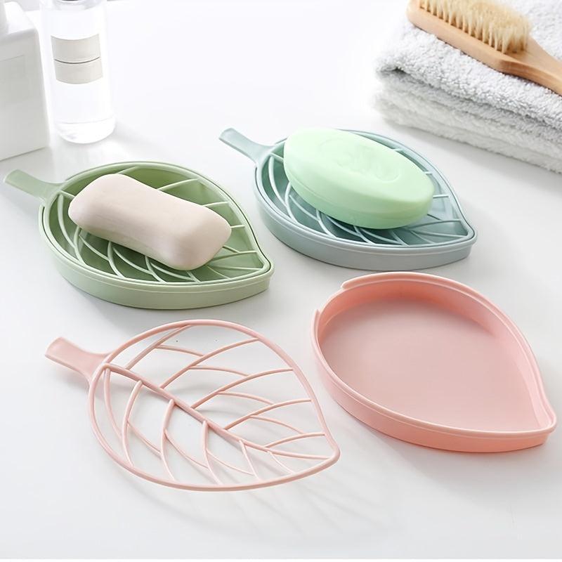 Leaf Shaped Soap Dish and Draining Tray - Upgrade Your Bathroom
