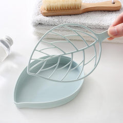 Leaf Shaped Soap Dish and Draining Tray - Upgrade Your Bathroom