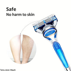 Classic Safety Razor Shaving Set Stainless Steel Blades