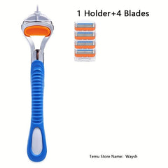 Classic Safety Razor Shaving Set Stainless Steel Blades