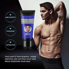 Men's Facial Hair Removal Cream Gentle Non Irritating Long Lasting
