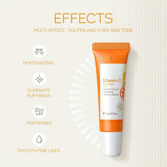 2pcs Vitamin C Eye Cream 15g Smoothing & Nourishing Skin