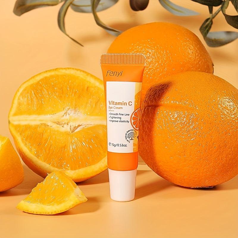 2pcs Vitamin C Eye Cream 15g Smoothing & Nourishing Skin