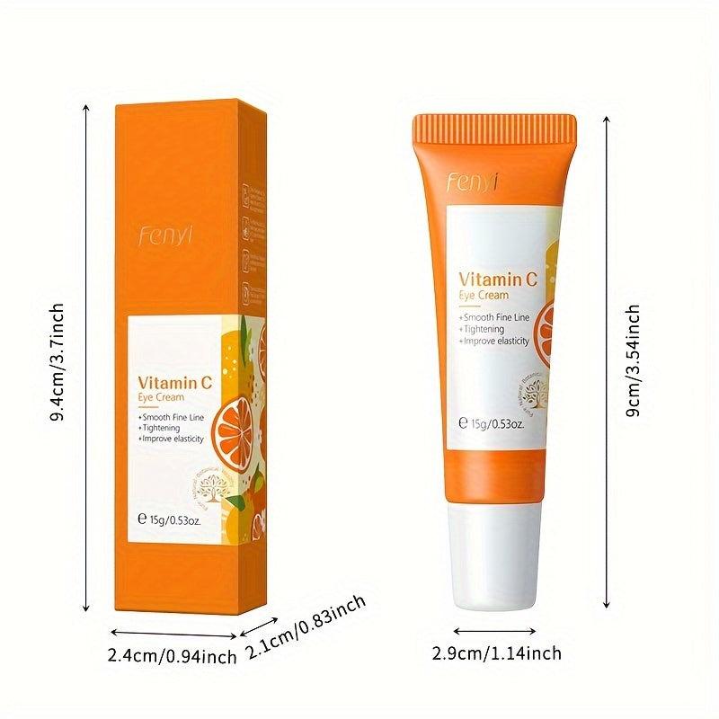 2pcs Vitamin C Eye Cream 15g Smoothing & Nourishing Skin