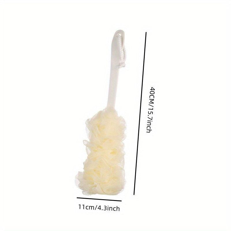 Long Handle Loofah Bath Body Brush Soft Sponge - Shower Loofah On A Stick