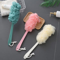 Long Handle Loofah Bath Body Brush Soft Sponge - Shower Loofah On A Stick
