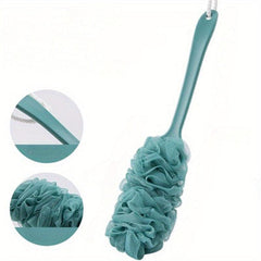 Long Handle Loofah Bath Body Brush Soft Sponge - Shower Loofah On A Stick