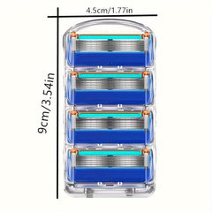 5-Layer Razor Blades for Men Shaving Safety Manual Shaver