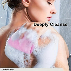5pcs Mesh Bath Scrub Towel Exfoliating Back Scrub