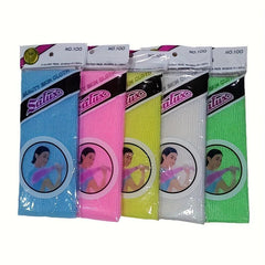 5pcs Mesh Bath Scrub Towel Exfoliating Back Scrub