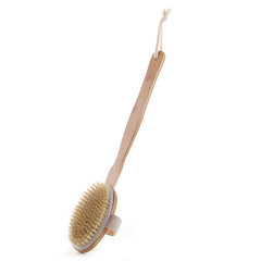 Solid Wood Bristle Shower Brush