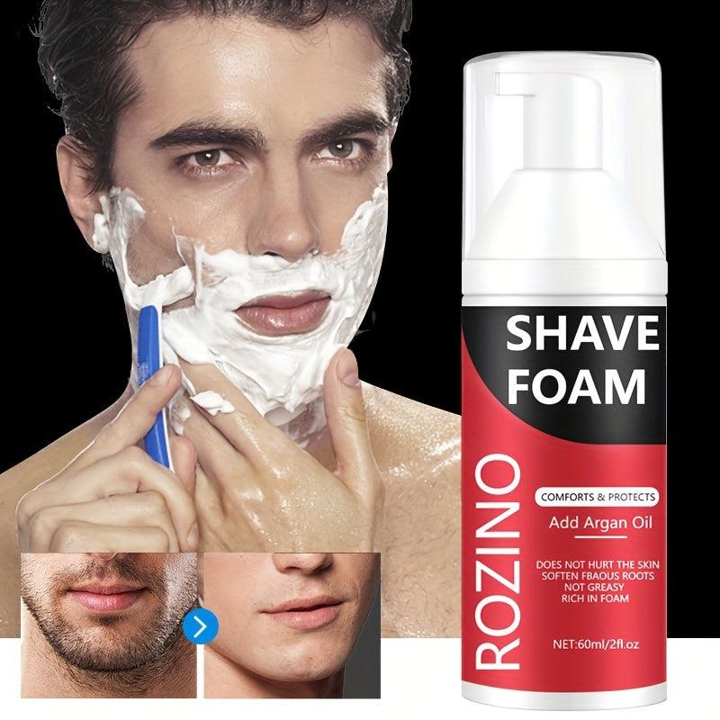 Moroccan Nut Shaving Foam Soften Beard Root Fresh Light Moisturizing