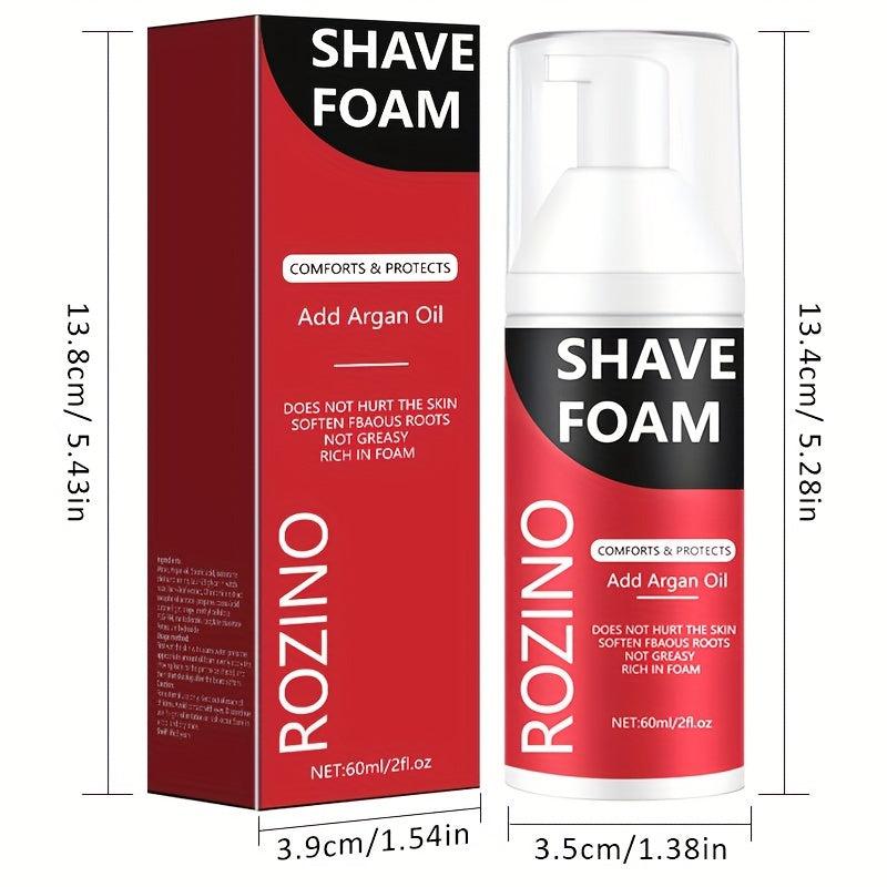 Moroccan Nut Shaving Foam Soften Beard Root Fresh Light Moisturizing
