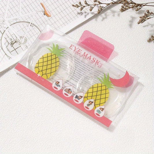 2pcs Gel Eye Masks For Dark Circles - Reusable Cooling Eye Pads