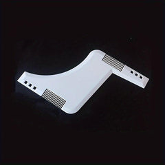 Beard Shaping Comb & Template Tool for Men's Grooming