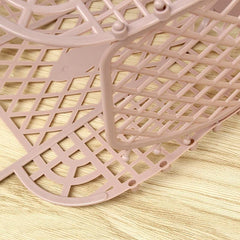 Plastic Portable Sundries Basket for Bathroom Organization