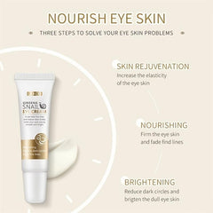 2pcs Ginseng Snail Eye Cream 15g Moisturizing And Firming Eye Skin Care