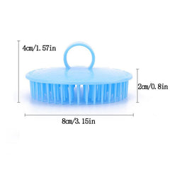 2pcs Scalp Massager Brush for Hair Cleaning Exfoliating Scalp Massage