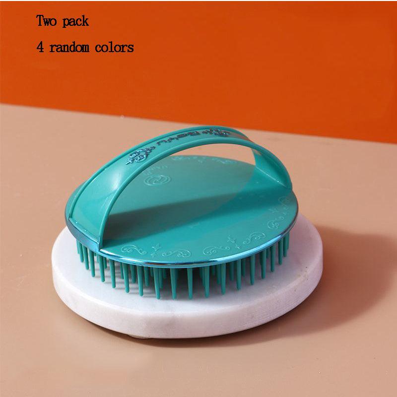 2pcs Scalp Massager Brush for Hair Cleaning Exfoliating Scalp Massage