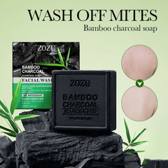 Bamboo Charcoal Soap for Deep Hydration & Exfoliation