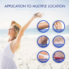 Flow Week Fast Hair Removal Creams Painless Permanent Hairs Removal