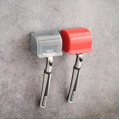 Wall Mounted Razor Rack Punch Manual Razor Holder Bathroom Razor Storage Hook