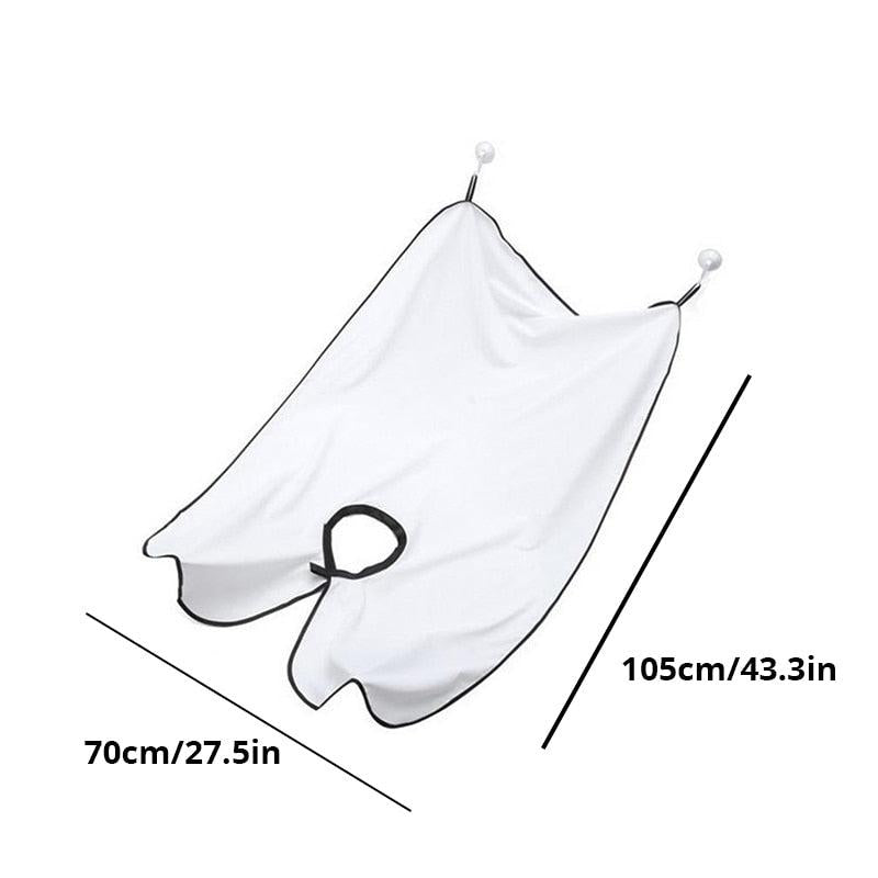 Beard Apron Beard Bid Apron for Men Bathroom Hair Shave Apron Beard Hair Catcher
