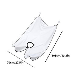 Beard Apron Beard Bid Apron for Men Bathroom Hair Shave Apron Beard Hair Catcher