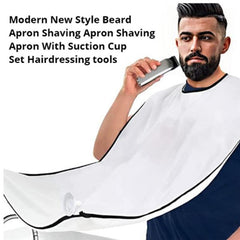 Beard Apron Beard Bid Apron for Men Bathroom Hair Shave Apron Beard Hair Catcher