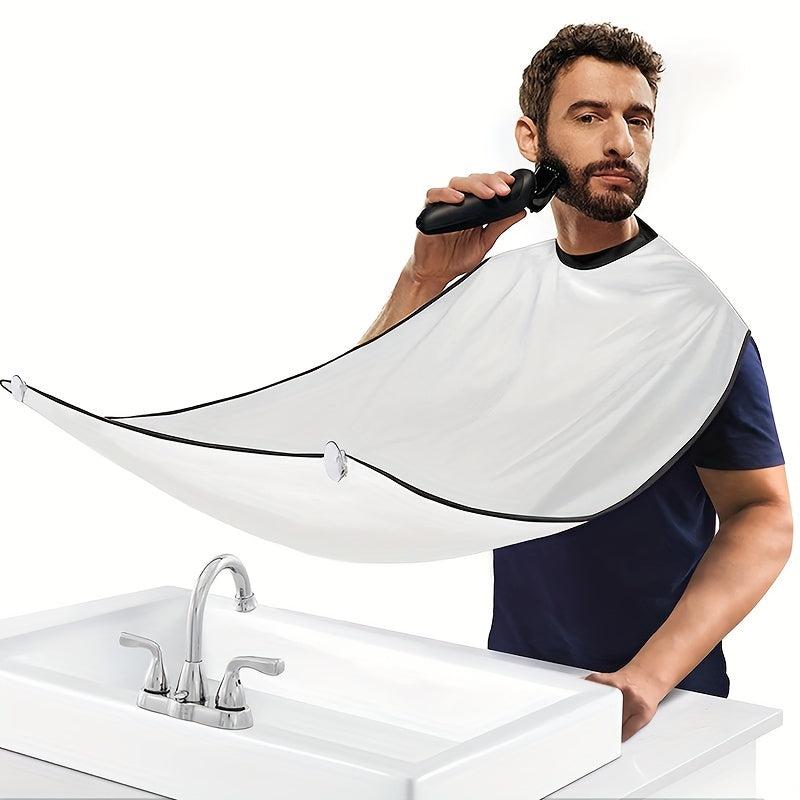 Beard Apron Beard Bid Apron for Men Bathroom Hair Shave Apron Beard Hair Catcher