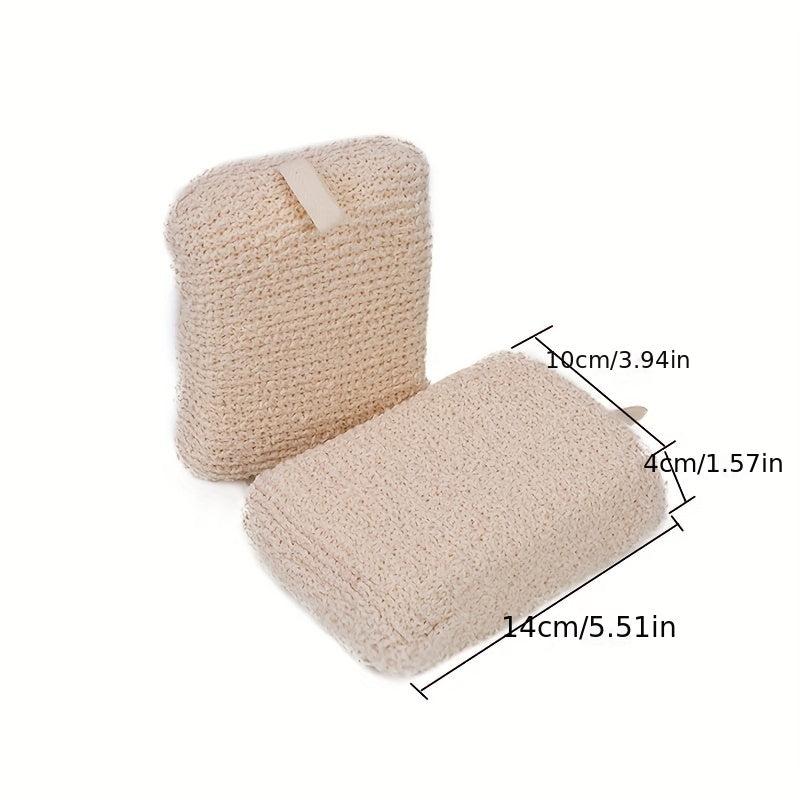 Natural Exfoliating Loofah Sponge for Bathing Showering Spa