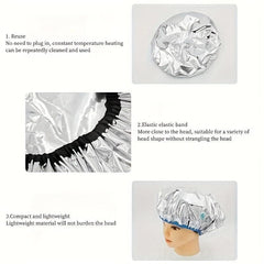 1pc Aluminum Foil Hair Heating Caps - Hair Care