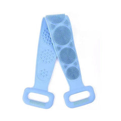 Silicone Back Bath Scrubber 12x71cm Double-sided Mud Scrub Bath Towel