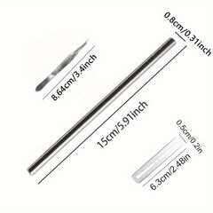 12pcs Steel Hair Tattoo Engraving Pen Fine Hairdressing Razor Eyebrow Shaving