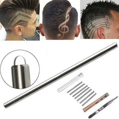 12pcs Steel Hair Tattoo Engraving Pen Fine Hairdressing Razor Eyebrow Shaving
