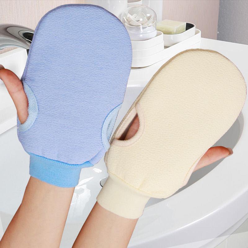 Exfoliating Shower Gloves Mitt Bath Gloves Double Sided for Spa Massage Scrubs