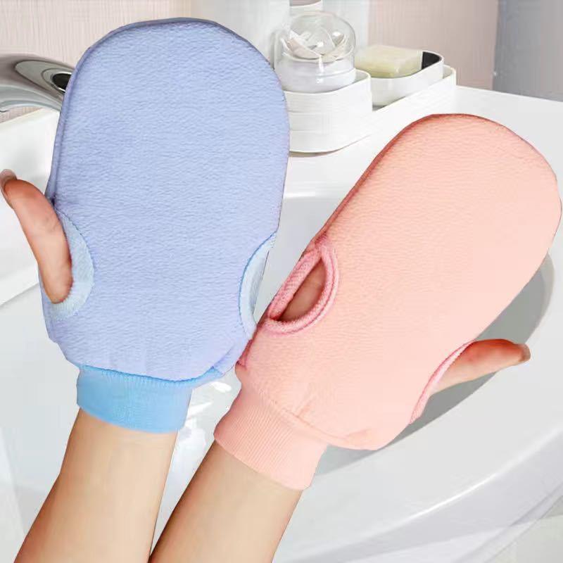 Exfoliating Shower Gloves Mitt Bath Gloves Double Sided for Spa Massage Scrubs