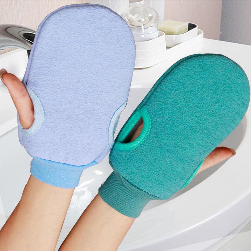Exfoliating Shower Gloves Mitt Bath Gloves Double Sided for Spa Massage Scrubs
