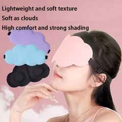 3D Cloud Sleep Eye Mask Blackout Nap Men Women