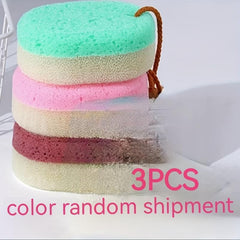 5pcs Soft Exfoliating Bath Loofah Sponge Shower Scrubber