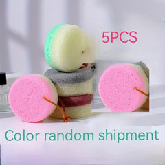 5pcs Soft Exfoliating Bath Loofah Sponge Shower Scrubber