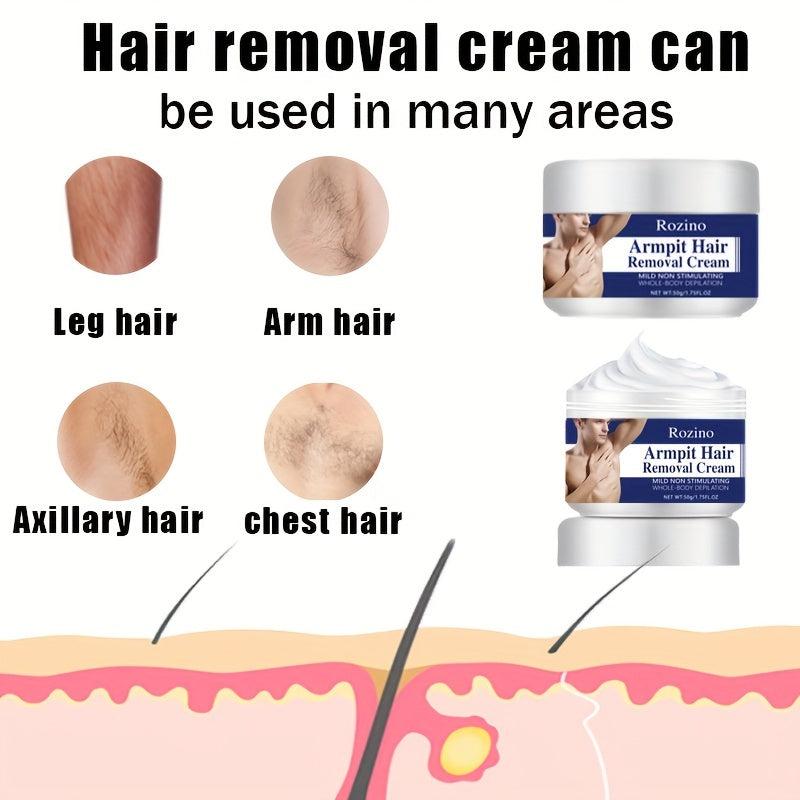 Long Lasting Hair Removal Cream for Men 50g