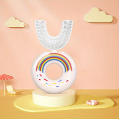 Kids' U Shaped Donut Toothbrush Soft Bristle for Oral Hygiene