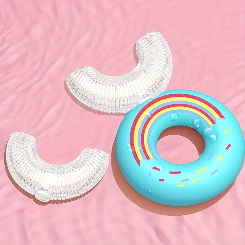 Kids' U Shaped Donut Toothbrush Soft Bristle for Oral Hygiene