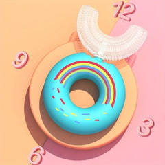 Kids' U Shaped Donut Toothbrush Soft Bristle for Oral Hygiene
