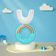 Kids' U Shaped Donut Toothbrush Soft Bristle for Oral Hygiene