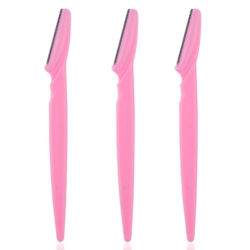 10pcs Eyebrow Trimmer Eyebrow Razor Shaver Blade Eye Brow Shaper Face Razor